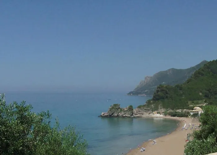 With Swimming Pool And Sea View - Beach, Corfu * Pelekas