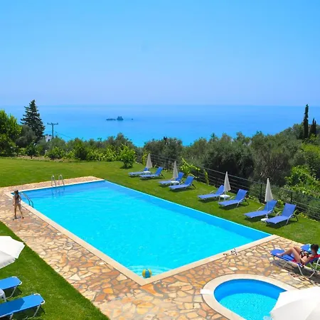 With Swimming Pool And Sea View - Beach, Corfu Apartment