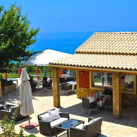 With Swimming Pool And Sea View - Beach, Corfu * Pelekas