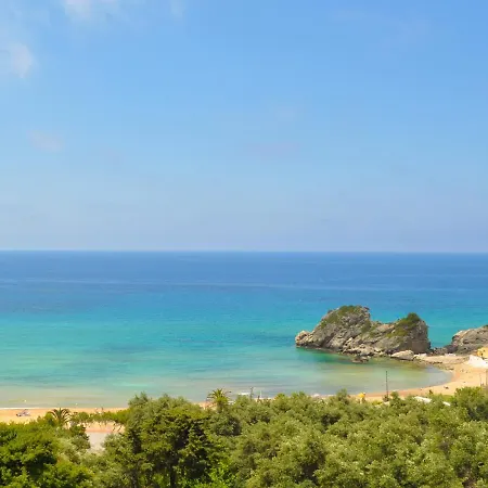With Swimming Pool And Sea View - Beach, Corfu Pelekas
