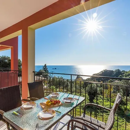 With Swimming Pool And Sea View - Beach, Corfu * Pelekas