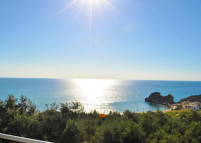 With Swimming Pool And Sea View - Beach, Corfu